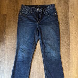 Women's Silver Jeans- Dark Blue Avery Slim Boot Cut